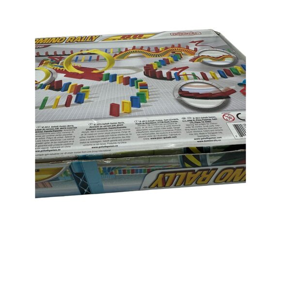 Domino Rally Classic Original 80 Dominos By Goliath For Parts Only - Picture 3 of 6